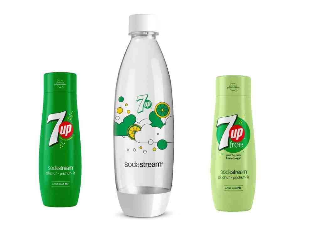 Súťaž o fľašu SodaStream Fuse a príchuť SodaStream 7UP a 7UP free