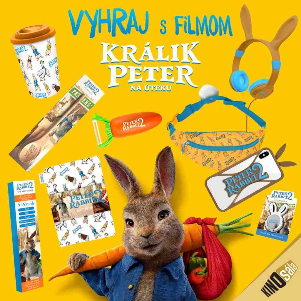 Súťaž s rodinným filmom KRÁLIK PETER NA ÚTEKU