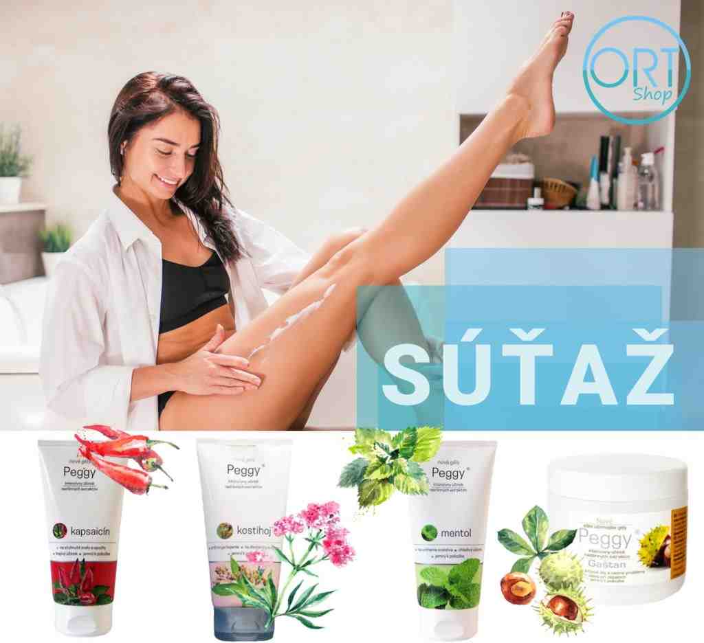 Súťažte s Ortoshop.sk o masážne gély Peggy