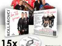 Súťaž o 15x novinku CD - KOLLÁROVCI- Len Tebe spievam