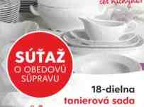 Súťaž o 18-dielnu porcelánovú súpravu ROCOCO