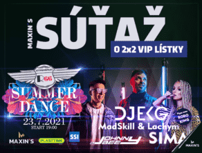 Súťaž o 2 VIP lístky na Summer dance s DJ EKG
