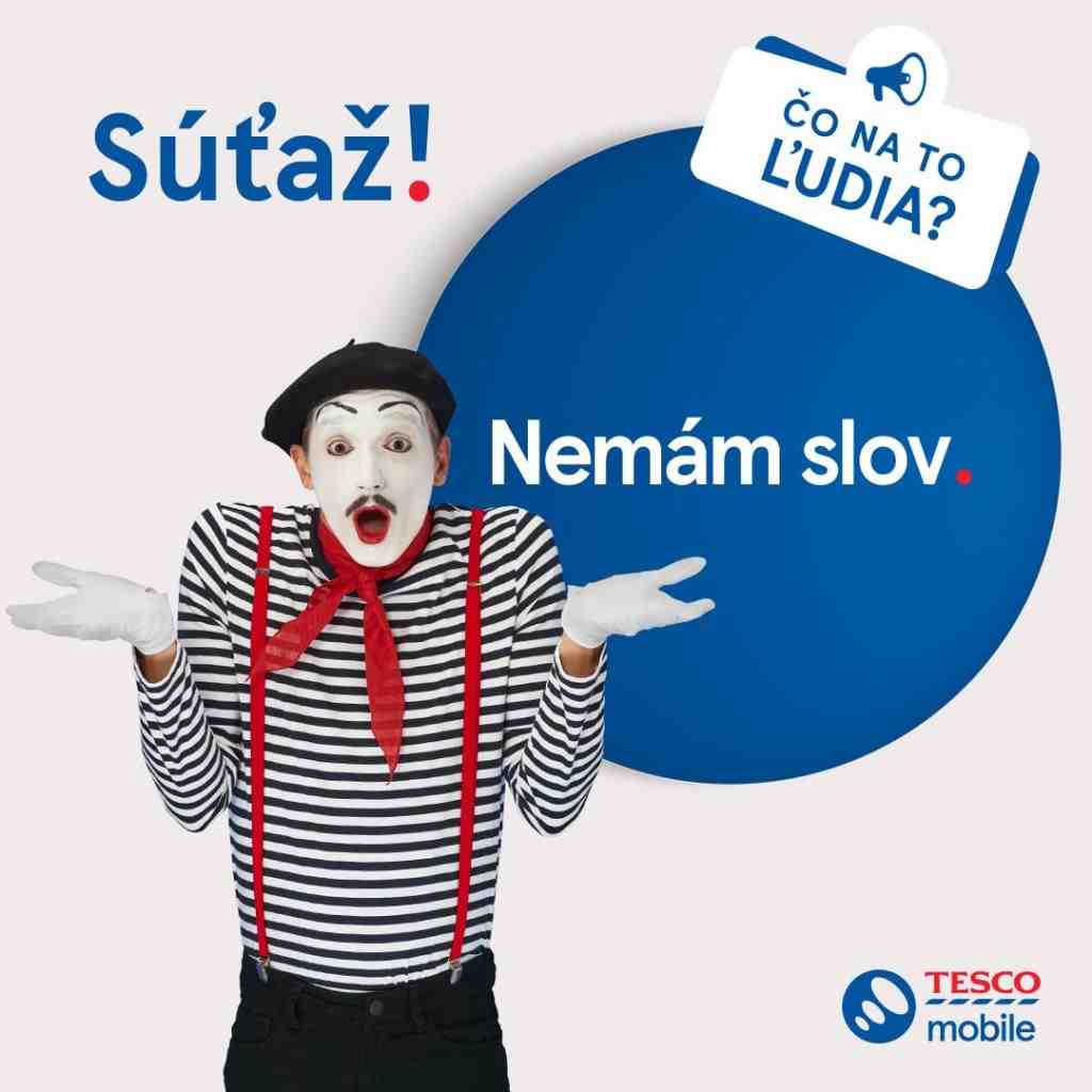Súťaž o 3x balíček Tesco mobile