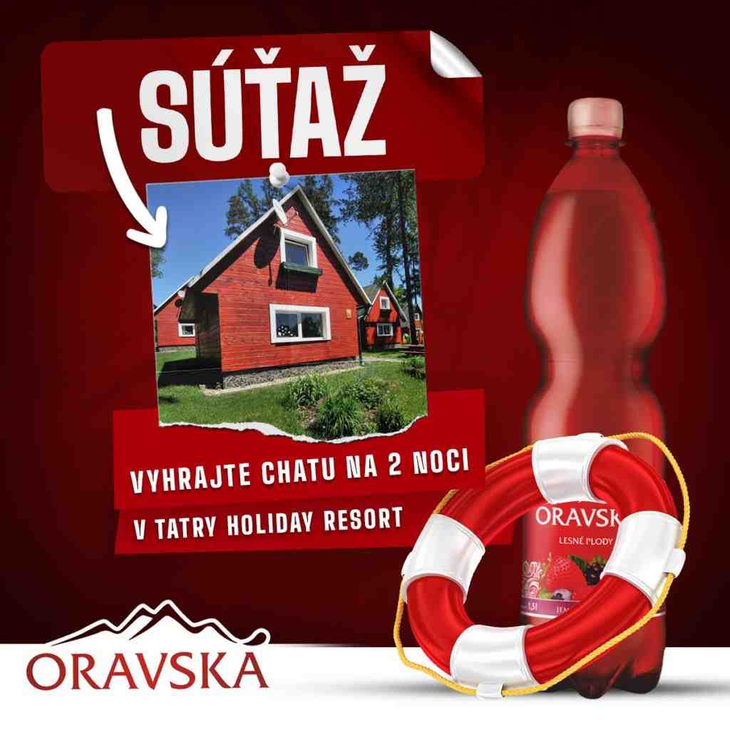 Súťaž o chatu na 2 noci pre 4 ľudí v TATRY HOLIDAY RESORT
