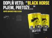 Súťaž o multipack BLACK HORSE energy drinkov