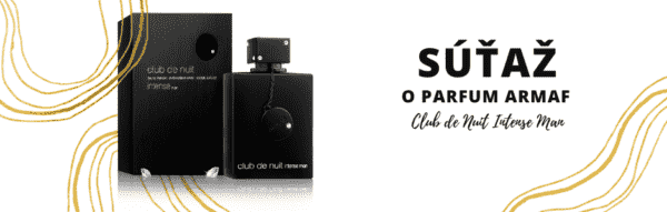 Súťaž o pánsku vôňu Armaf Club De Nuit Intense Man