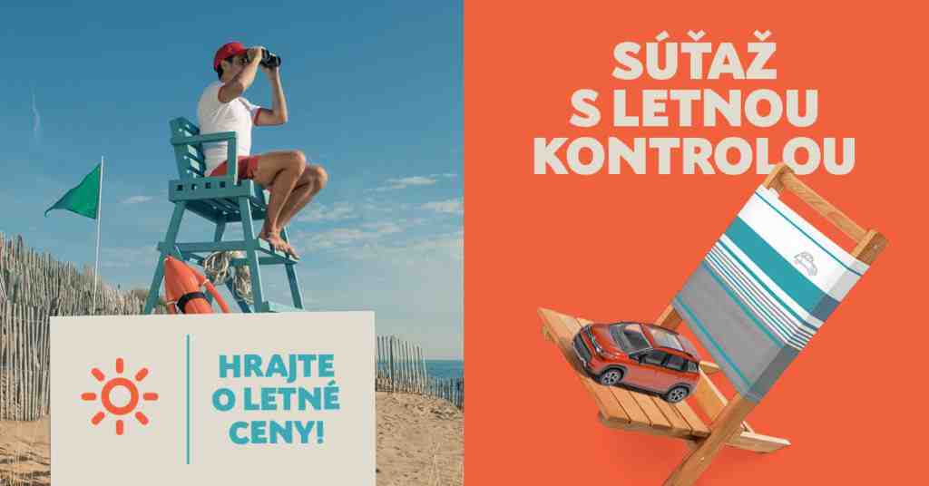 Súťaž o plážové lehátko a miniatúru modelu C3 Aircross