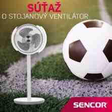 Súťaž o stojanový ventilátor Sencor SFN 2540WH