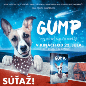 Súťaž s filmom Gump - pes, ktorý naučil ľudí žiť