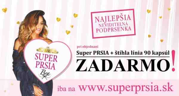Super prsia + štíhla línia 90 kapsúl + Podprsenka Super prsia Bra ZADARMO