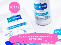 Súťaž o 3 balíčky produktov GYNTIMA