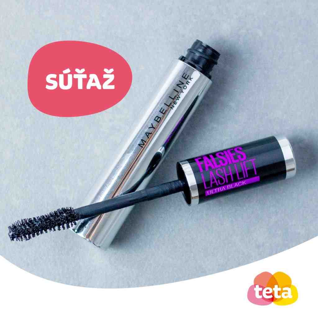 Súťaž o maskaru Falsies Lash Lift Ultra Black od Maybelline NY