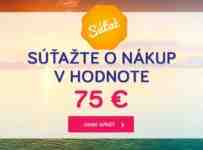 Súťaž o nákup v hodnote 75€