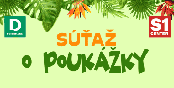 Súťažte s S1 Center Brezno o 6 poukážok na nákup