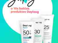 Súťaž o 10 balíčkov produktov Daylong