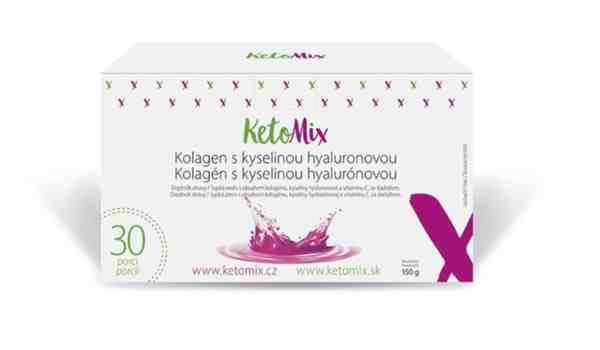 Súťaž o mesačnú kúru KetoMix kolagén s kyselinou hyalurónovou