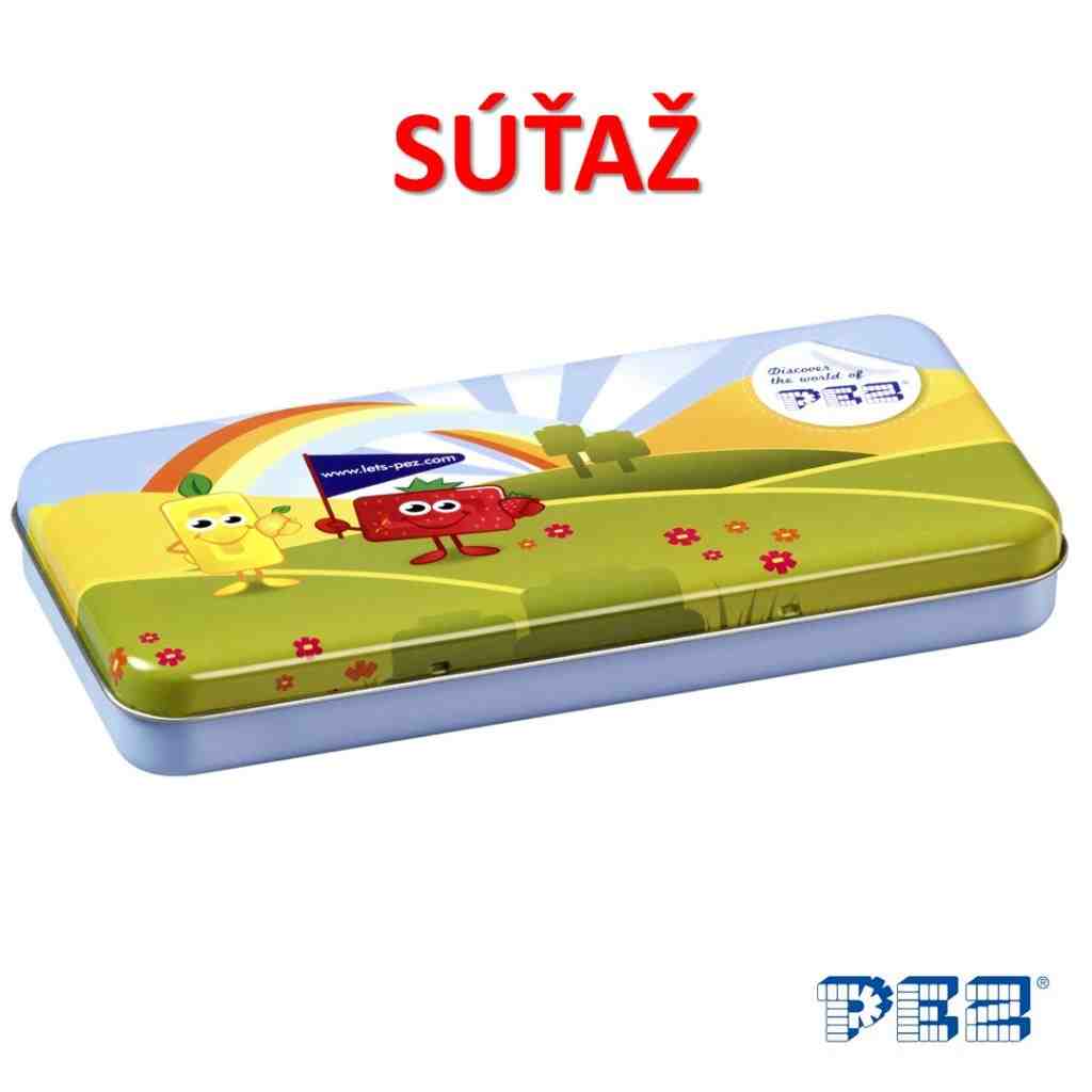 Súťaž o peračník PEZ plný PEZ štangličiek a pasteliek