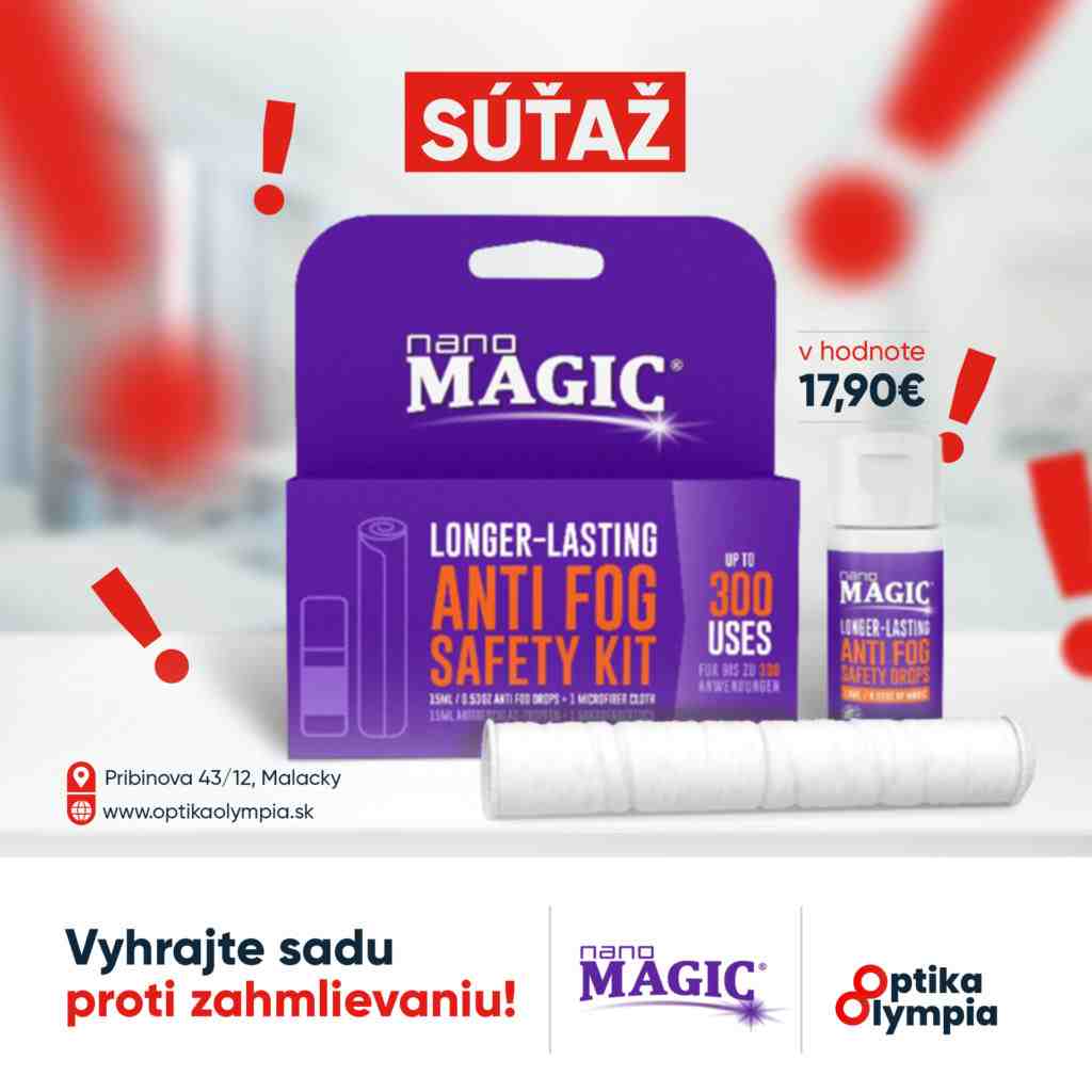 Súťaž o sadu proti zahmlievaniu Nano Magic