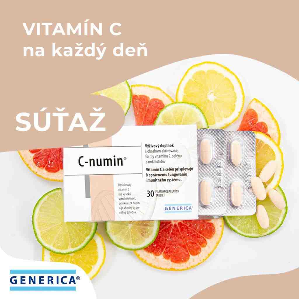Súťaž o výživový doplnok C-numin®