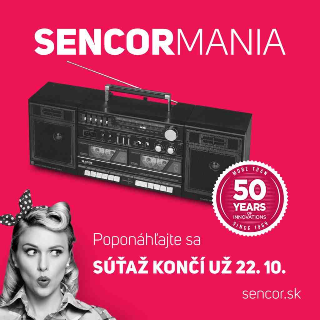SENCORmánia- veľké pátranie po najstaršom Sencor spotrebiči
