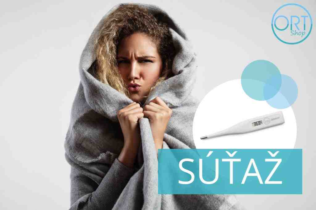 Súťaž o digitálny teplomer Omron ECO temp basic