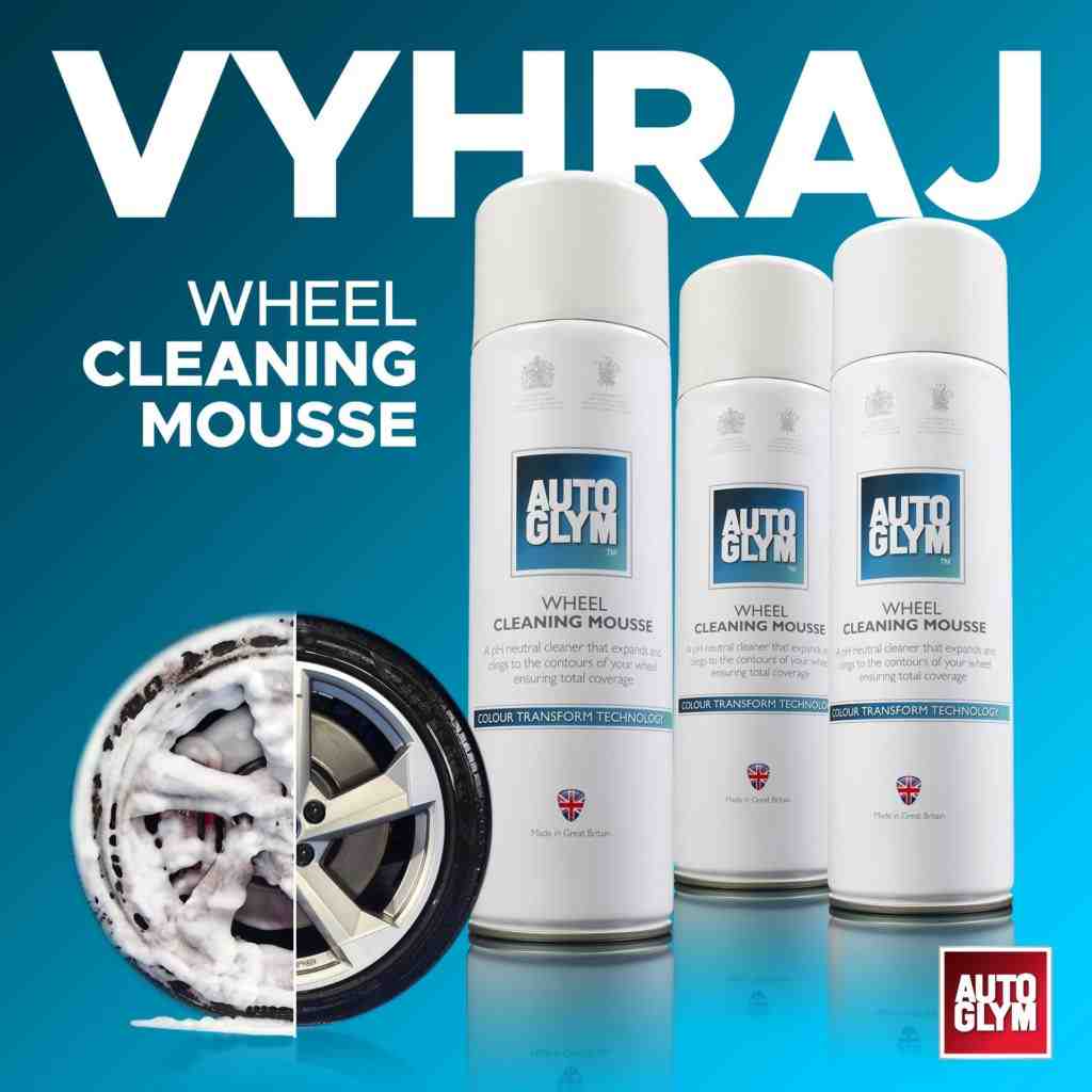 Súťaž o penový čistič diskov Wheel Cleaning Mousse