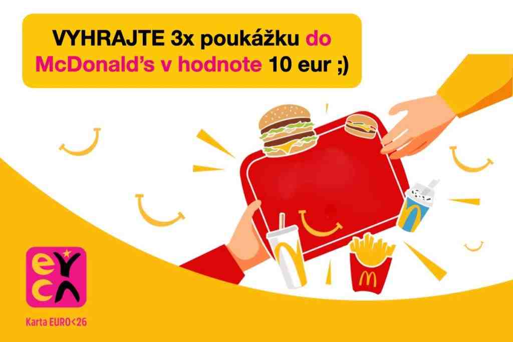 Súťaž o poukážky do McDonald’s