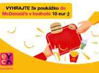 Súťaž o poukážky do McDonald’s