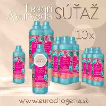 Súťaž o 10x Tesori D' Oriente Ayurveda aviváž 750ml