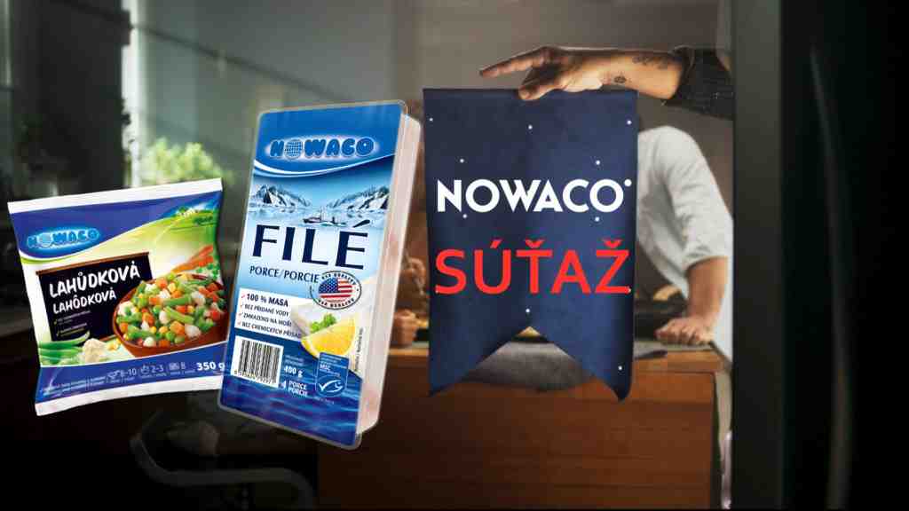 Súťaž o 15 balíčkov NOWACO (filé a lahôdková zeleninová zmes)