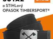 Súťaž o STIHLový opasok TIMBERSPORT®