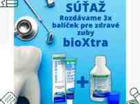 Súťaž o balíček pre zdravé zuby od bioXtra