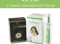 Súťaž o balíček vlasovej starostlivosti Clinical v hodnote 48 €