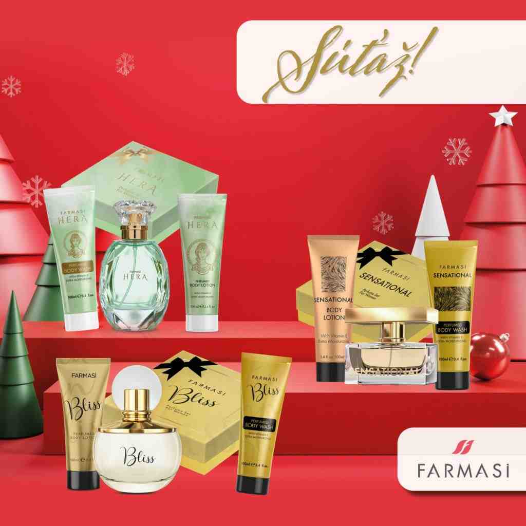 Súťaž o darčekový set Farmasi v elegantnej krabičke