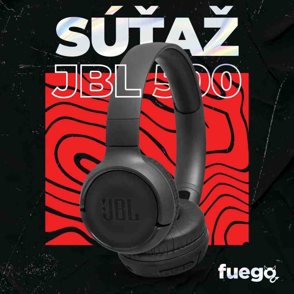 Súťaž o štýlové bezdrôtové slúchadlá JBL TUNE 500BT