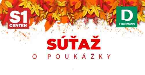 Súťažte s S1 Center Snina o 8 poukážok na náku