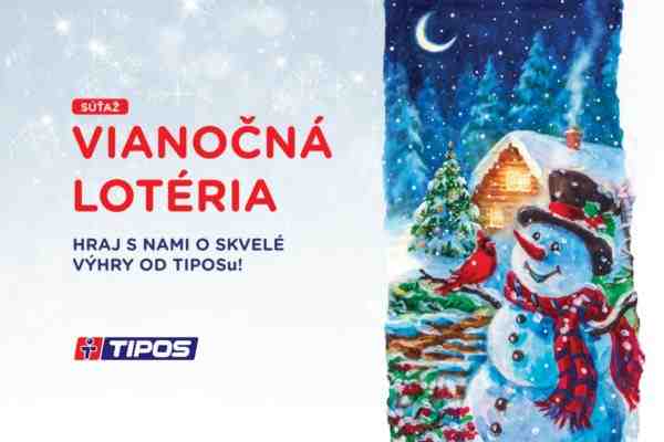Vianočná lotéria s TIPOSom
