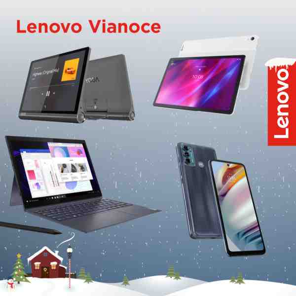 Lenovo Vianoce, vyhrajte notebook Lenovo Yoga Duet 7i