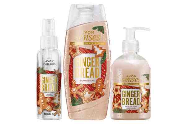 Súťaž o 3x perníkový set telovej kozmetiky Avon Senses