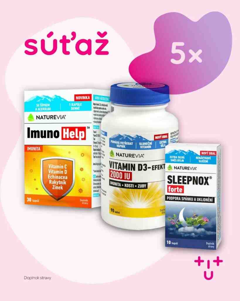 Súťaž o balíček NatureVia