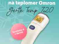 Súťaž o bezdotykový teplomer OMRON Gentle Temp 720