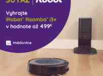 Súťaž o robotický vysávač iRobor Roomba i3+
