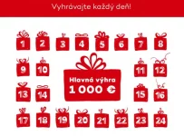 Veľká vianočná súťaž o 24 cien a hlavnú výhru 1 000 €