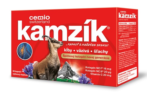 Súťaž o 3x kolagén Cemio Kamzík