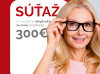 Súťaž o dioptrické okuliare v hodnote 300€