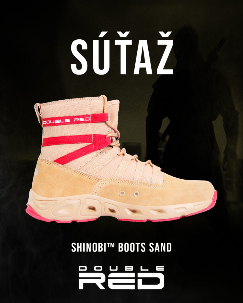 Súťaž o topánky SHINOBI™ Boots Sand