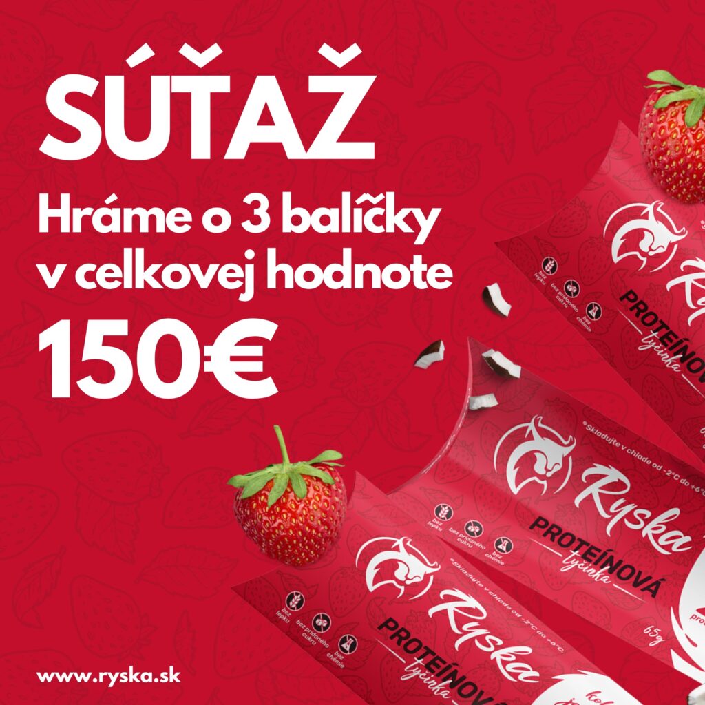 Vyhrajte tyčinky v hodnote 150 eur