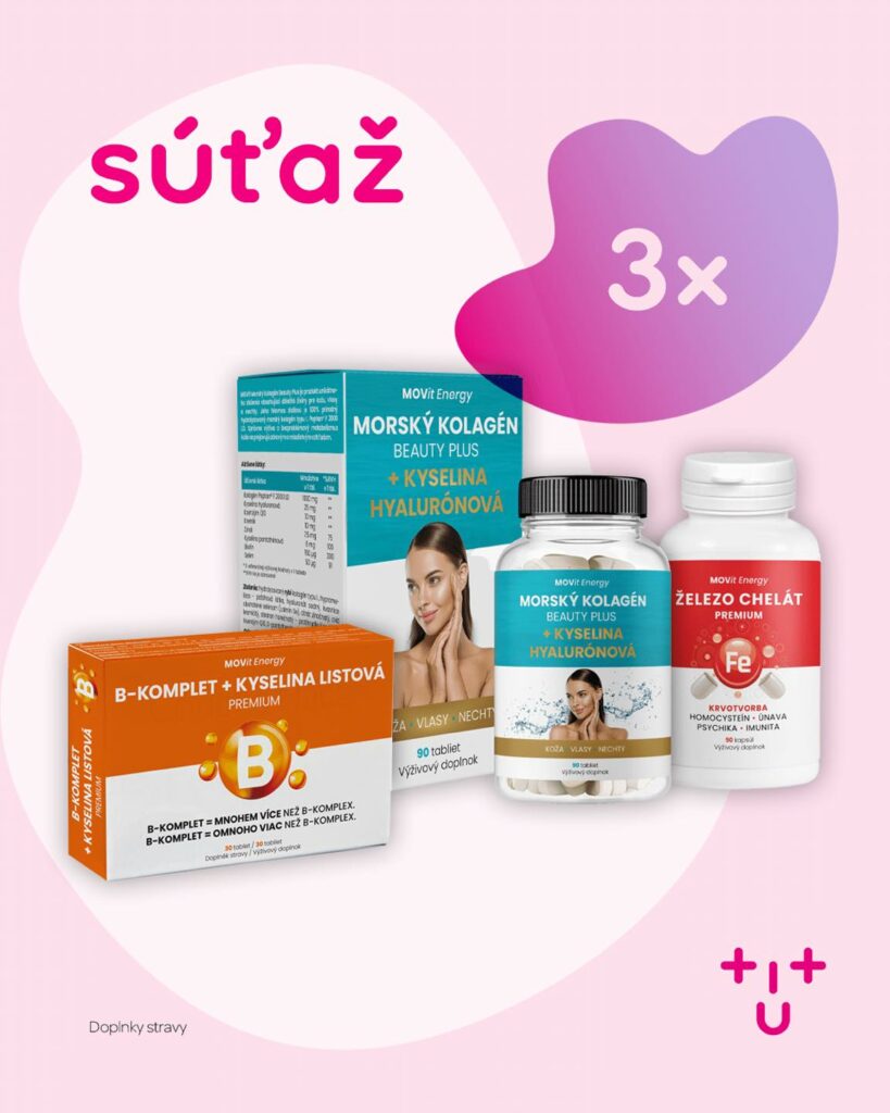 Súťaž o MOVit Morský Kolagén Beauty Plus