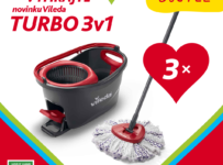 Súťaž o mop Vileda TURBO 3v1