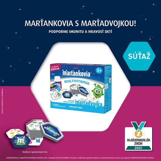 Súťaž o multivitamíny MARŤANKOVIA